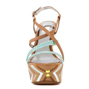 Sam Edelman Sandals Capri Circus Edition Fresh Mint Natural